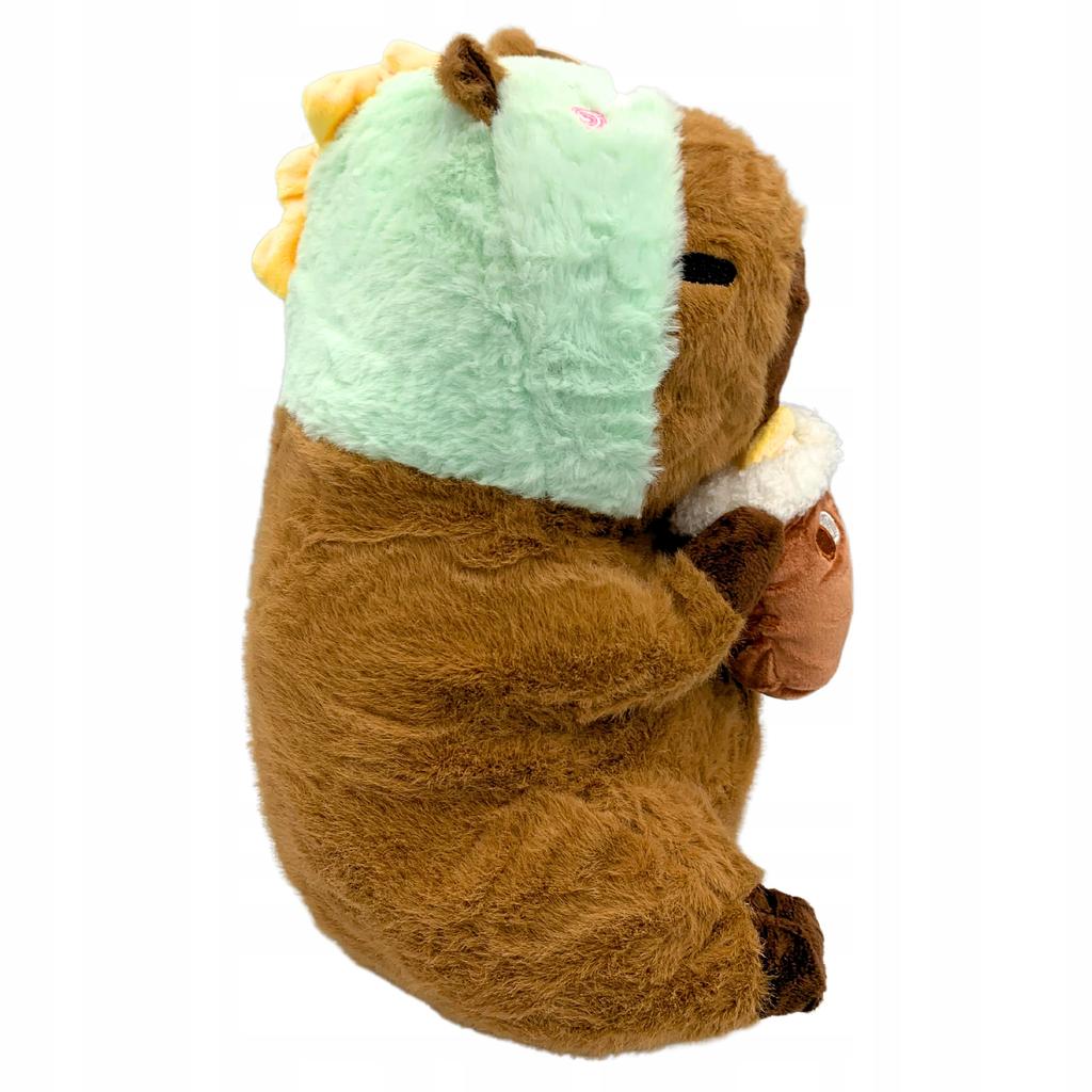 Plüschtier Capybara Dinosaurier Schüttel-Plüschtier 30 cm