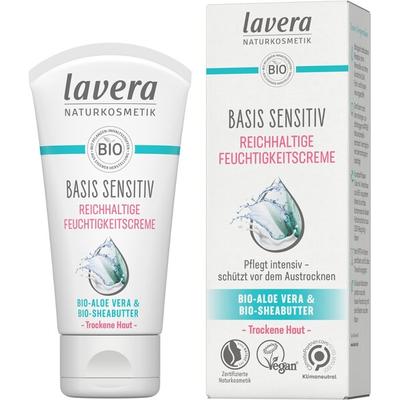 Lavera Basis Sensitiv Reichhaltige Feuchtigkeitscreme 50ml