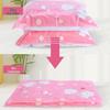 Blue Transparent Vacuum Compression Bag for Clothes & Quilts - Thickened Storage Solution
