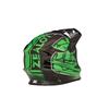 ZEALOT Mud Jumper 2 Helmet Carbon Hybrid Standard Graphic Green L Size Off-Road 59-60cm MJC0015/L