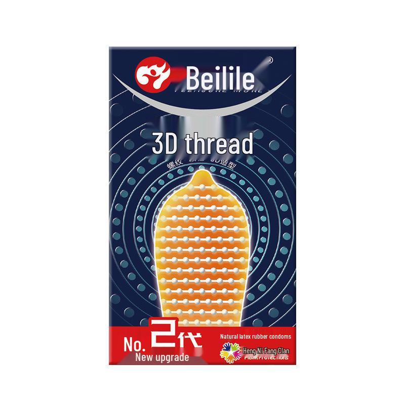 Bolele Ultra-Thin Spiked G-Spot Condoms & Finger Cots - Black King Kong Series.