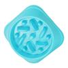Pet Slow Feeder Anti Choke Anti-slip Slow Eating Feeding Plastic Bowl Dish Pet Supplies
