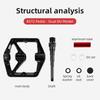 Double DU Bicycle Pedals Lightweight Bearing Anti-slip Large Platform Road Bike MTB Bike Pedal