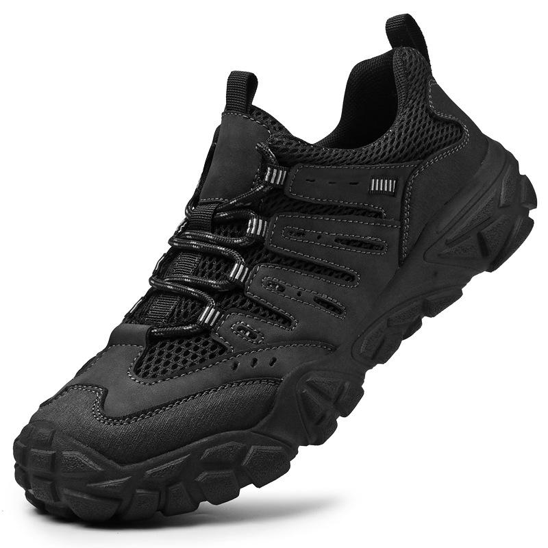 

Sandals men s new summer breathable mesh beach wading shoes men s non-slip outdoor sports creek shoes 38