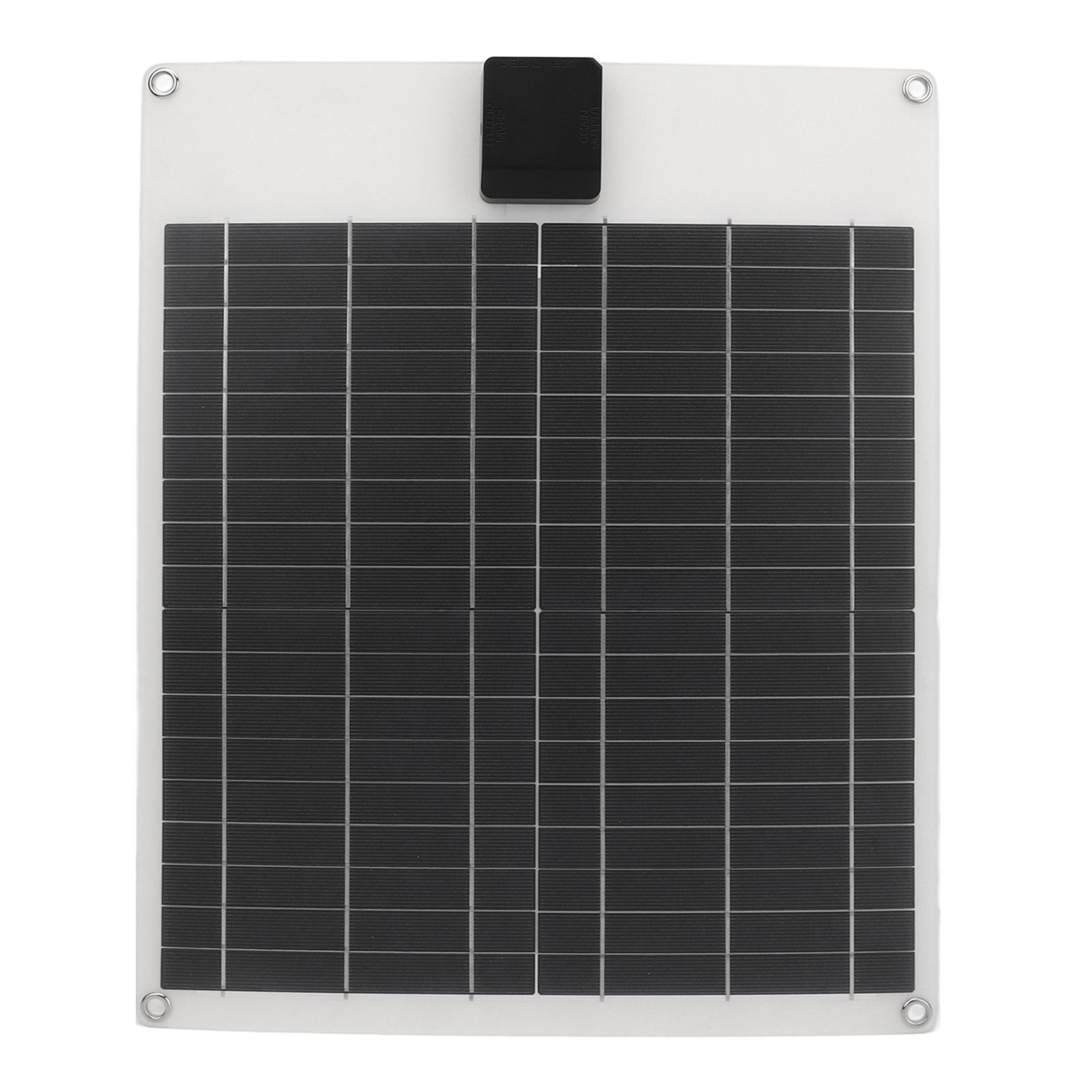 

20W 5V 12V Solar Panel Dual Output Monocrystalline Power Generator Panel Battery r Kit for Car Boat Trailer RV