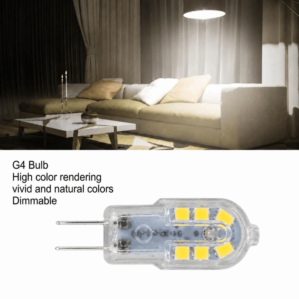 10 Pack G4 LED Bulb Lights Dimmable Brightness LED Light Bulbs Bright LED Bulbs  Chandelier