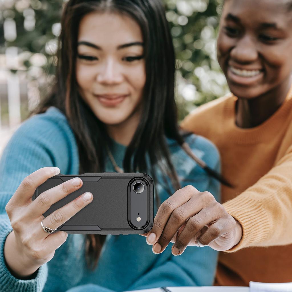 Anti-Falling 3 In 1 Bag Case for Iphone 17 Air 16 15 Pro Max 14 Plus 12 13 Pro Iphone17 Iphone16 Comfortable Funda Cover