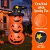 Pumpkin Ghost Stand Up Ghost Inflatable Model Convenient Halloween Balloons  Door Room Decoration