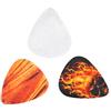 Guitar Pick Holder Clip Metal Pick Holding Clip with 3 Pcs Clip for Guitar Player