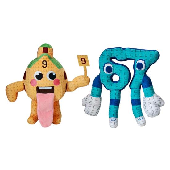 Game Character Plush Doll House No. 9 Character from Game Soft Stuffed Doll with PP Cotton Filling Cute Gift for Fans & Kids