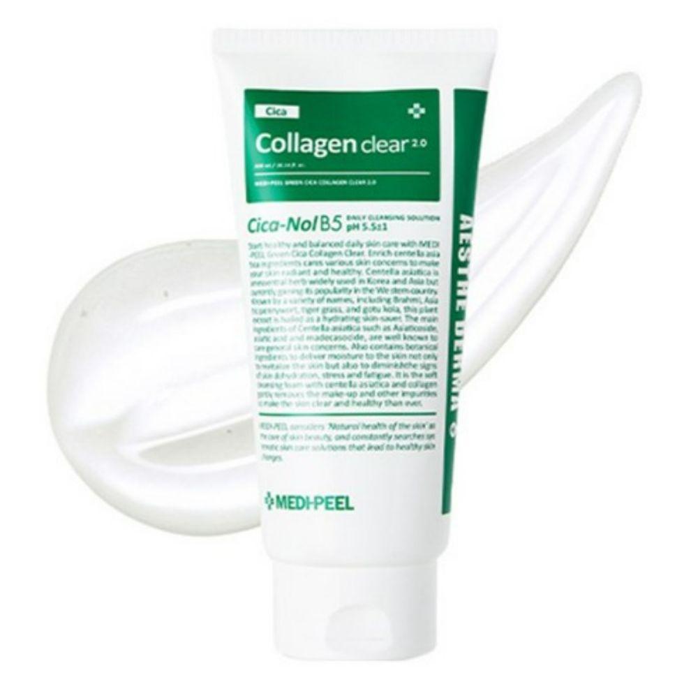 

MEDI-PEEL Green Cica Collagen Clear Gel Cleanser 2.0 Soothing & Deep Cleansing 300ml