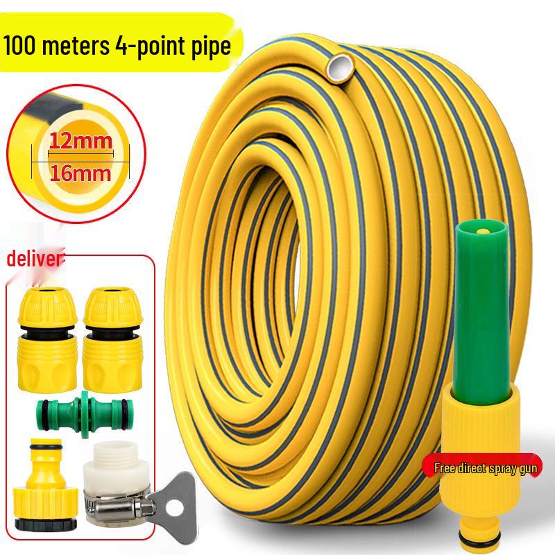 High-Temperature, Pressure-Resistant 1-Inch Hose for Car Wash, Watering Flowers & Vegetables, Courtyard Use