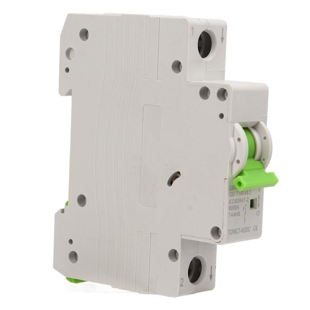 PV-Leistungsschalter 1P Mini Magnetsystem Schnellauslösung DC-Kreisisolator für Solaranlage 250V