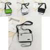 Stylish 2024 Trendy Pvc Small Square Crossbody Bag Casual Spring Shoulder Bag
