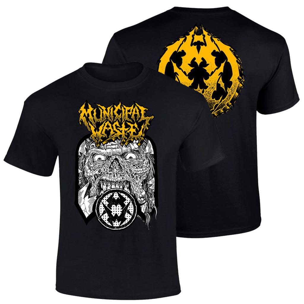Municipal Waste Thrash Band Graphic Cotton T-shirt Unisex Men Women Fans Essentials Short Sleeve Tops Fashion Brand Summer Tee