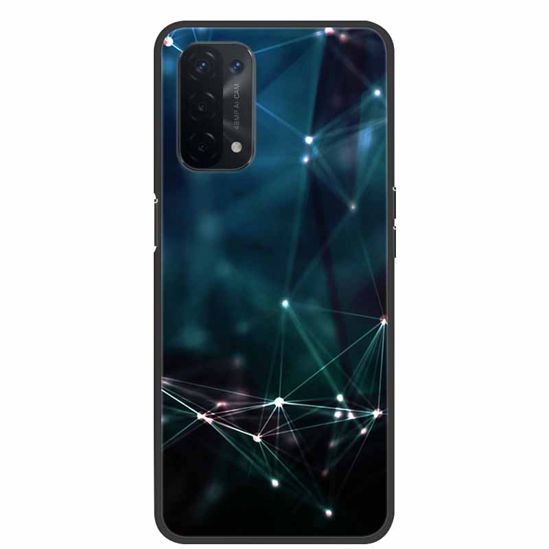 For Oppo A54 5G Case Marble Soft Silicone Back Case for Oppo A55 5G Phone Cover OppoA54 A54 A55 4G 5G 2021 Coque Funda Bag