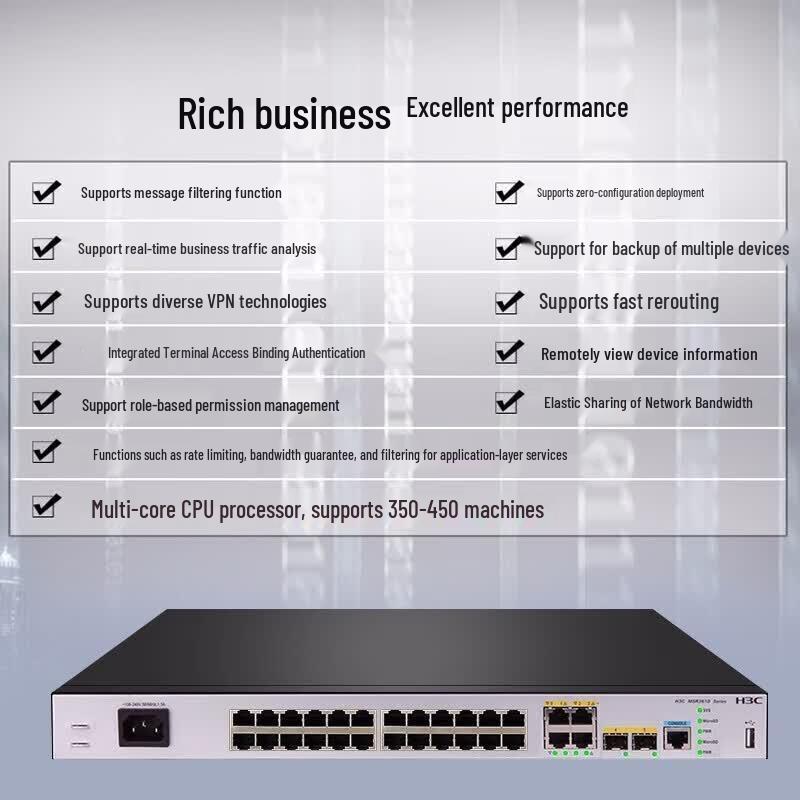 H3C MSR3600-28-XS Enterprise Gigabit Router Switch (CN version)