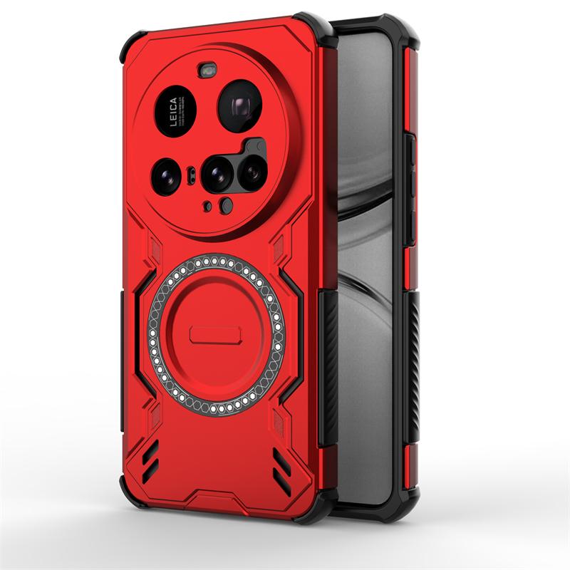 For Xiaomi 15 Ultra Case For Xiaomi 15 Ultra Anti-knock Magnetic Adsorption Wireless Charge Back Cover For Xiaomi 15 Ultra Case