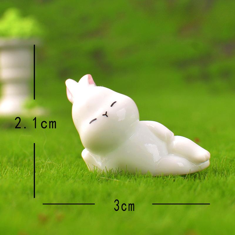 Cute and Sporty Little Rabbit Home Desktop Decoration Accessories Cartoon Rabbit Ornaments