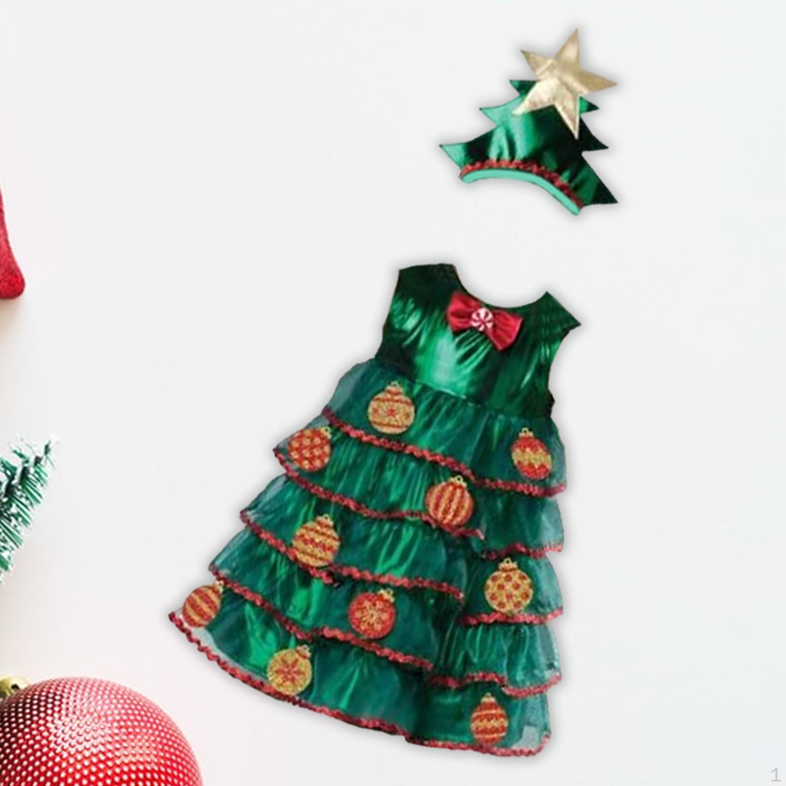 

Детский костюм елки, платье с декором в виде шляпы, нарядное для праздников 130 cm