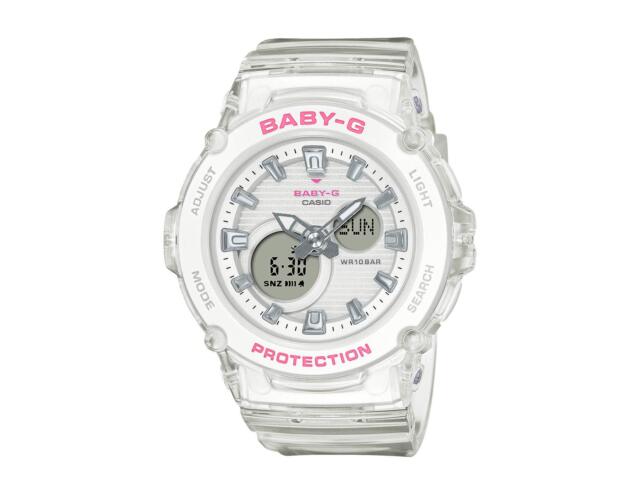 

CASIO Baby-G BGA-270S-7AJF Women s Watch Resin White Band World Time GMT/UTC NEW
