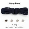 No tie Shoe laces Elastic laces Sneakers Flat Shoelaces without ties Quick Shoelace for Shoes Kids Adult One Size fits All Shoes