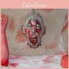 House Latex Haunted Decapitated Skull Prop For Halloween Horror Decorations