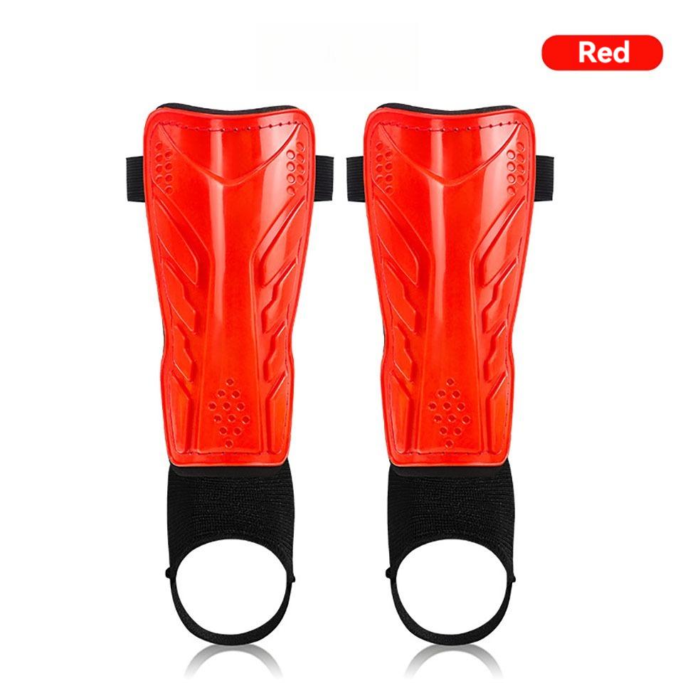 Loogdeel Kids Youth Adult Soccer Shin Guards Shock-Absorbing Football Shin Guards Adjustable Straps Athlete Supplie Calf Protect 1