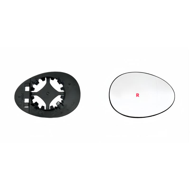 For MINI ONE-COOPER 2007 -2011 COUNTRYMAN 2010- 2016 R55 R56 R57 R58 R59 R60 R61 Car Heated Wide Angle Mirror Glass