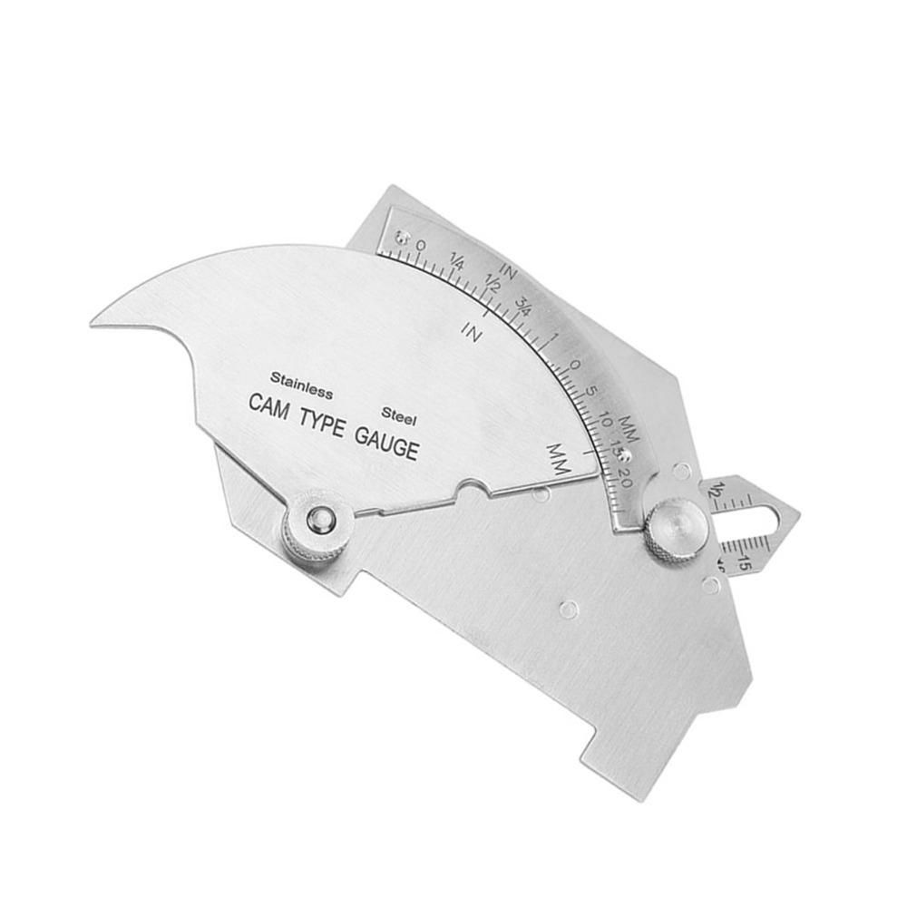 Permanently Etched Bridge Cam Gauge Metric & Inch Fillet Weld Gauge MG-8 Weld Gauge  Weld Joints