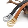 Women's 2026 New Style Rotating Buckle Leather Belt