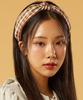 Koleat Bandana Preppy Check Headband [Brown]