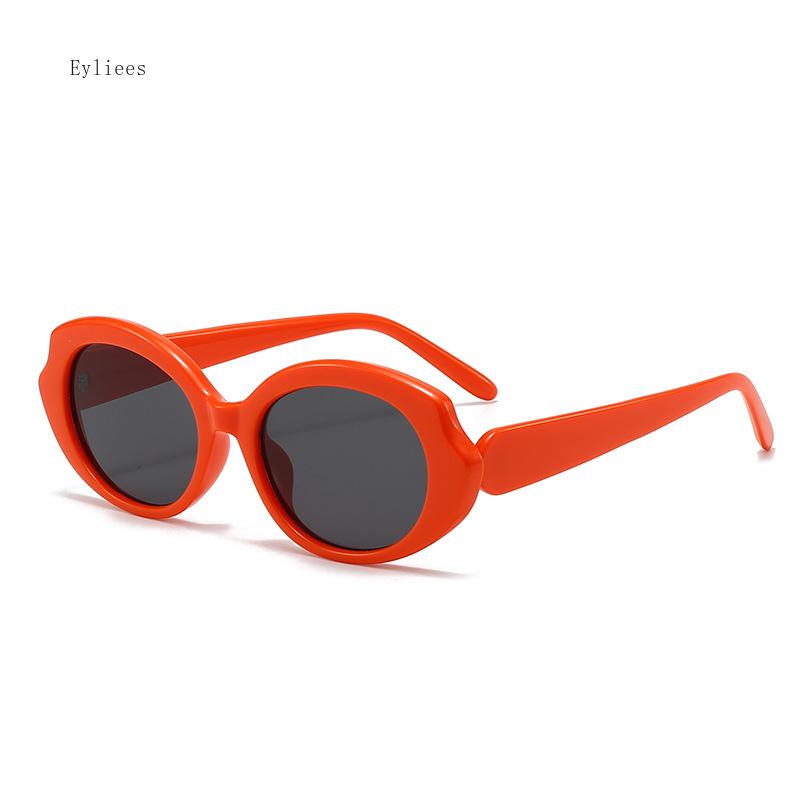 Latest Oval Jelly Color Women Sunglasses Fashion Yellow Green Shades UV400 Men Trending Gradient Sun Glasses High Performance