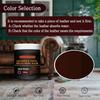Leather Recoloring Balm, 10 OZ Dark Brown Leather Dye Recolor, Leather Scratch Remover, Leather Repair Kit for Furniture Restore & Renew Restore