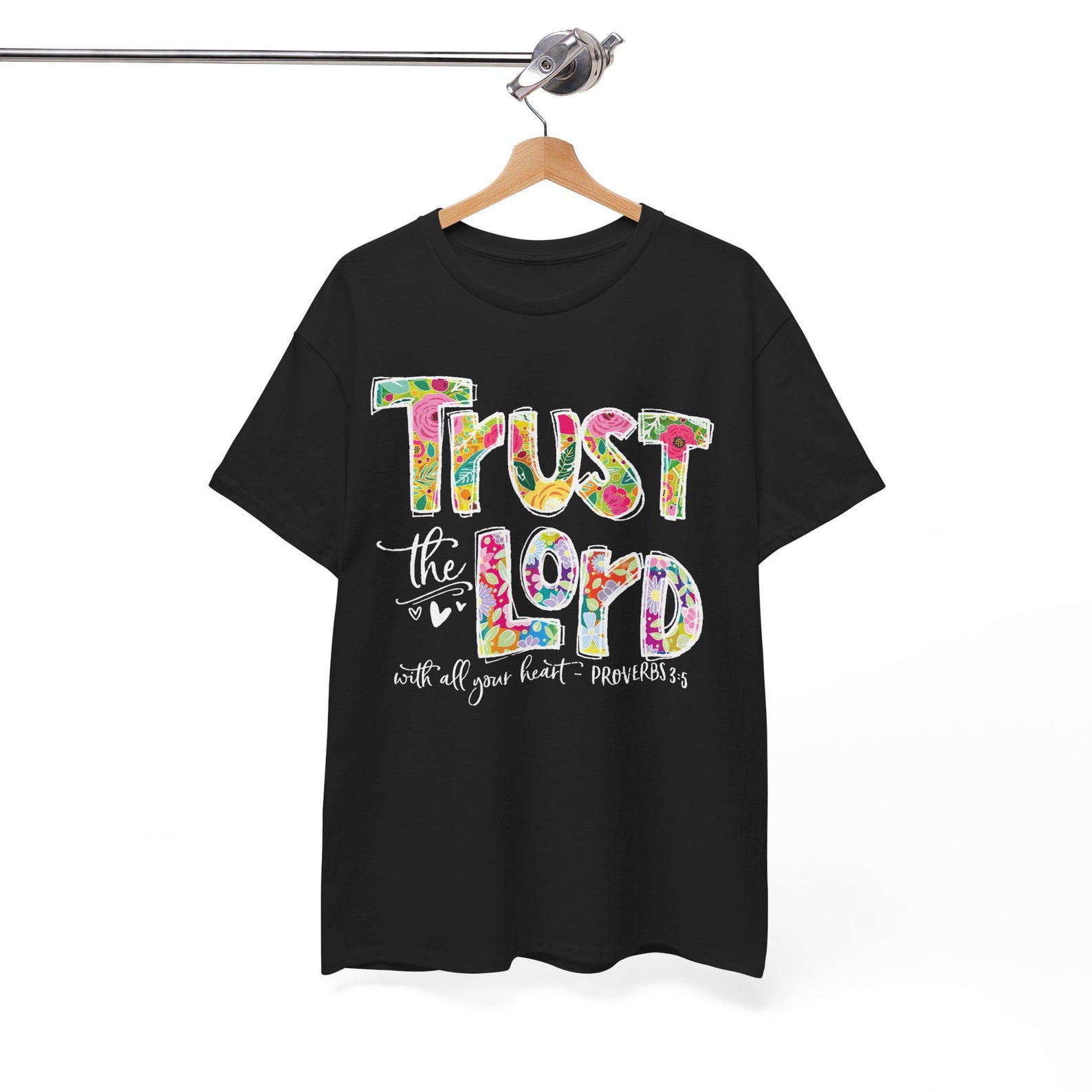 Trust In The Lord T shirt - Christian Faith Tee 2XL