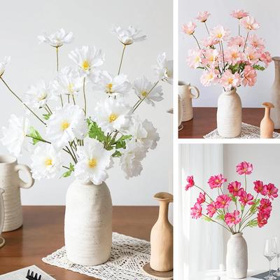 Hochzeitsdeko Simulierte Blume Immerwährende Blume 4-köpfige Kunstblume
