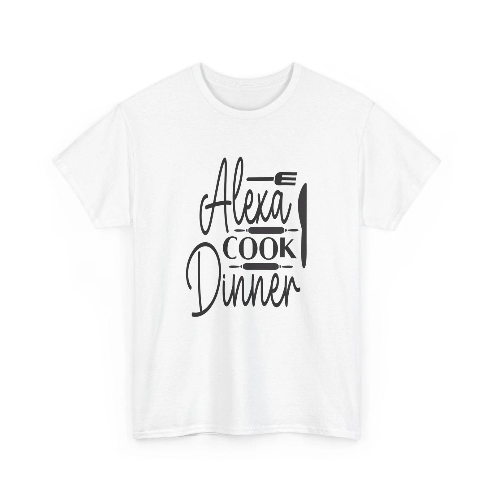 Chef T-Shirt – Cool Cooking Lover Funny Kitchen Culinary Alexa Cook Dinner Tee S