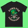 Down For Shenanigans Mens T-Shirt Womens Tops Tees