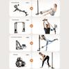 Fascia di resistenza regolabile Pompa per fitness Attrezzatura per esercizi Macchina per cavi per braccia Gambe Petto