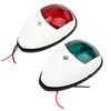 1Pair Portable Durable Yacht Navigation Light 10?30V Wide Pressure Shipping Signal Lampwhite