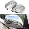 For Toyota Land Cruiser 120 Prado FJ120 2003-2009 ABS Chrome Side Rearview Mirror Protect Streamer Cover Trim Car Styling 2pcs