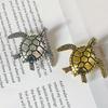 Creative Turtle Brooch Cute Animal Corsage For Unisex Coat Accessories Party Jewelry Gifts