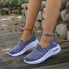 Women's Multi-color Breathable Slip-on Thick-soled Sports Shoes Lightweight and Non-slip, Comfortable and Casual, Suitable for Daily Walking Shoes