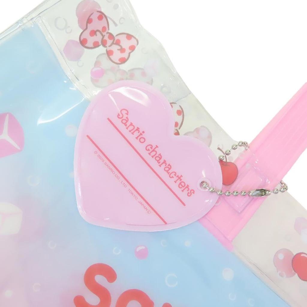 Gusseted PVC Bag L Sanrio Characters Pink [Takanami]