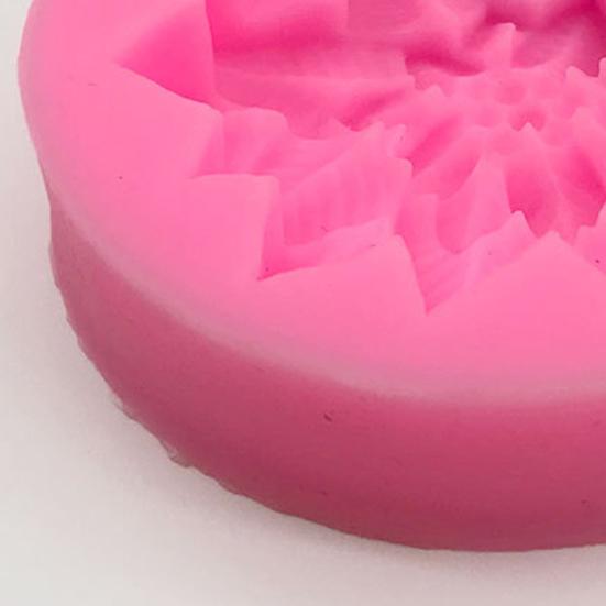 Fondant Mold Heat-Resistant Easy Demoulding Non-stick Christmas Holly Leaf Cake Mold Cake Shop