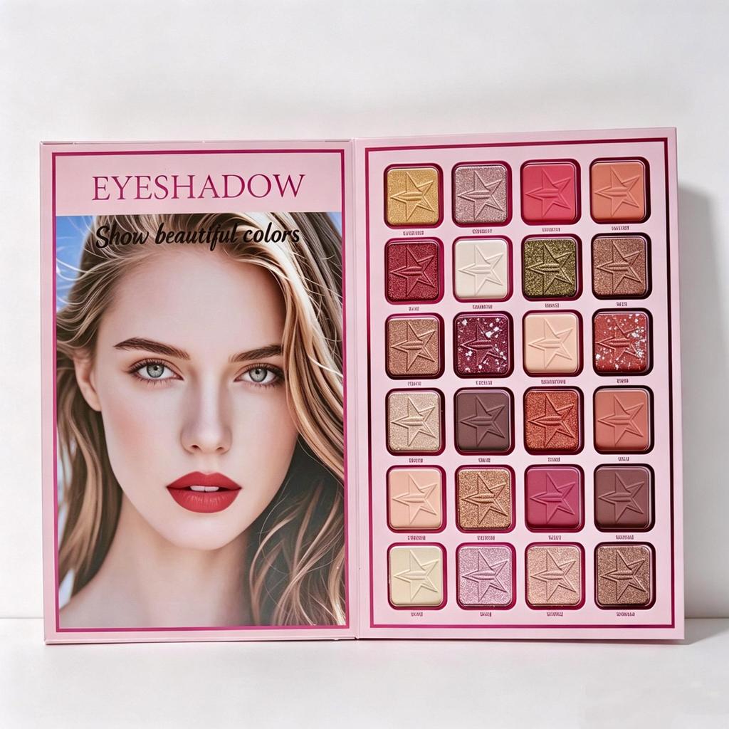 80-Color Eyeshadow Palette: Pearlescent, Matte, Glitter & Shimmer Makeup for Stage & COS