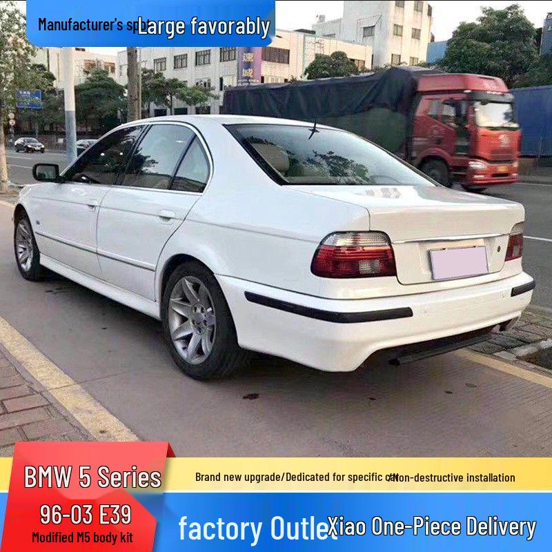 

BMW 5 Series E39 (1996-2003) M5 Style Body Kit: Front & Rear Bumpers, Grill, Fenders, Exhaust, Hood ABS material