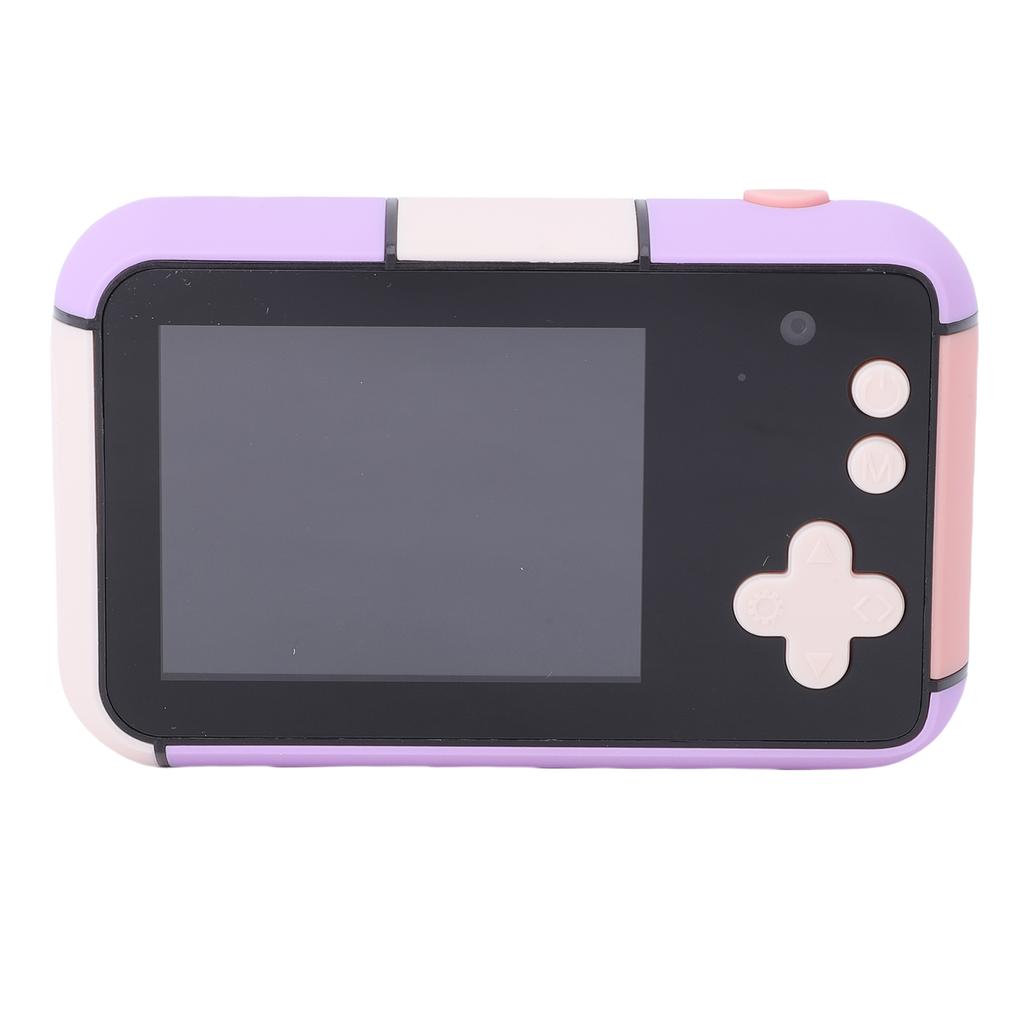 Kids Camera 2.4 Inch Screen Double Lens 48MP HD Digital Camera with Flash Filters for Toy Present