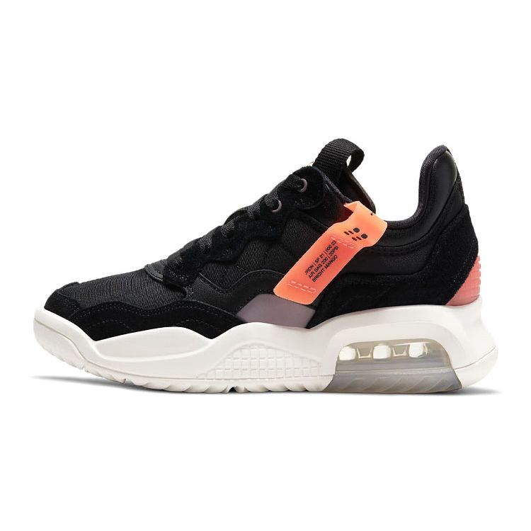 Jordan MA2 Starfish Sports Casual Shock Absorption Non-Slip Wear-Resistant Low-Top Running Shoes Kids sneaker Black Orange CW6594-001