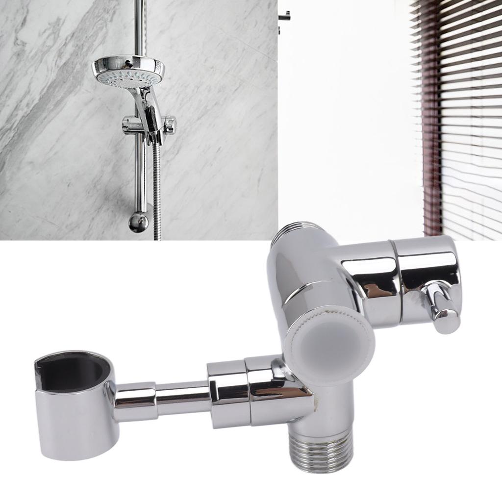 Shower Head Diverter Water Separator Shower Arm Diverter for Hand Held Showerhead and Fixed Spray Head